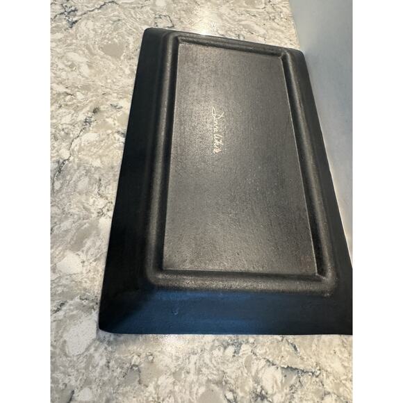 Vintage Donna White Bicycle ‘Enjoy the Ride’ Coin Key Wood Tray Rustic Farmhouse - Picture 4 of 5